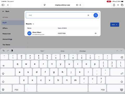 Invite staff & set employee permissions